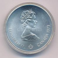 Kanada 1973. 5$ Ag "Montreali Olimpia - Kingston vitorlás" T:UNC Canada 1973. 5 Dollars Ag...