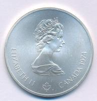 Kanada 1974. 5$ Ag "Montreali olimpia - Evezős" T:UNC Canada 1974. 5 Dollars Ag "Mont...