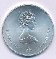 Kanada 1974. 5$ Ag "Montreali olimpia - Kenu" T:UNC Canada 1974. 5 Dollars Ag "Montre...