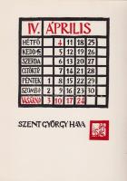 Kós Károly kalendárium az 1983. évre. (Számozott, aláírt).
[Budapest], 1983. (Magyar Építőművészek ...