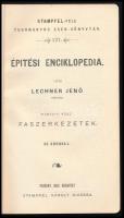 Lechner Jenő: Építési enciklopedia. II. rész: Faszerkezetek. Stampfel-féle Tudományos Zsebkönyvtár 1...