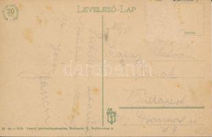 Debrecen, Svetits leánynevelő intézet. Vasúti levelezőlapárusítás 29. sz. 1918. (Rb)