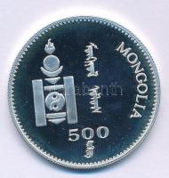 Mongólia 1998. 500T Ag "Téli Olimpia 1998, Nagano - Síelő" kapszulában T:PP
Mongolia 1998...