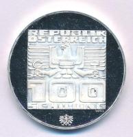 Ausztria 1976. 100Sch Ag "Téli Olimpia Innsbruck" T:AU (PP) felületi karc Austria 1976. 10...
