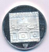 Ausztria 1976. 100Sch Ag "Téli Olimpia Innsbruck" T:AU (PP) Austria 1976. 100 Schilling &q...