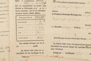 Carl Zikann, Moritz Czikann von Wahlborn (1813-1880) apja, Czikann Móricz (1847-1909) nagyapjának ir...