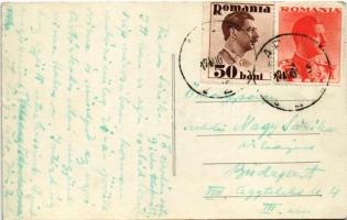 Arad, Bul. Regina Maria / Mária királyné útja, üzletek / street view, shops. photo (kis szakadás / s...