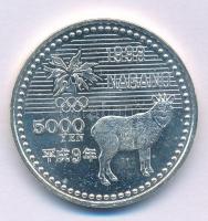 Japán 1998. 5000Y Ag "Téli Olimpia, Nagano - Biatlon" kapszulában T:UNC
Japan 1998. 5000 ...