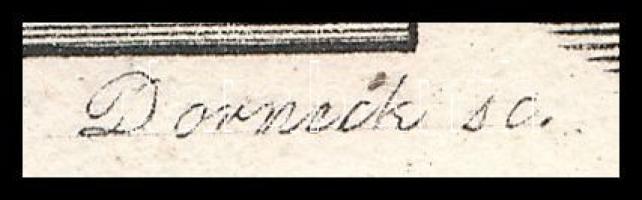 1835 Dorneck, Joseph (működött Bécsben, az 1820-1830-as években): A máriatölgyesi kegytemplom oltára...