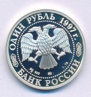 Oroszország 1997. 1R Ag "Téli Olimpia, Nagano - Biatlon" kapszulában T:PP
Russia 1997. 1 ...