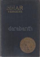 Nadányi Zoltán (szerk.):  Bihar-vármegye. Budapest, 1938. Magyar Városok Monografiája Kiadóhivatala (Sárik Gyula és Géza ny., Budapest-Cegléd). 519 + [1] + 167 + [1] p. + 5 t. (kétoldalas). A trianoni döntéssel kettészakított Bihar vármegye helytörténeti, statisztikai, gazdaságföldrajzi, néprajzi, szociográfiai monográfiája, oldalszámozáson belül Nagy István karikatúráival, Bély János szövegközti rajzaival, egész oldalas és szövegközti térképvázlatokkal. Jóllehet a kötet igen erősen hangsúlyozza a megyeszékhelytől, Nagyváradtól való elszakítás gazdaságilag és kulturálisan egyaránt megrendítő hatását, ám egyúttal számos passzust szentel a bihari nép életrevalóságának ecsetelésére. A monográfia szövege után újrakezdődő oldalszámozással az adatközlők társadalomtörténeti szempontból is tanulságos adattára. Példányunk előzékein és számos oldalon halvány foltosság, kötetünk fűzése enyhén meglazult. (Magyar városok és vármegyék monografiája XXV. kötet.)  BOEH VII 5565. Aranyozott, vaknyomásos, enyhén foltos kiadói egészvászon kötésben, az első kötéstáblán Bihar vármegye aranyozott, dombornyomású címerrajzával.