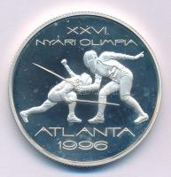 1995. 1000Ft Ag &quot;XXVI. Nyári Olimpia - Atlanta - Vívás&quot; kapszulában T:PP folt Adamo EM143