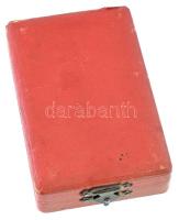 1947. "Magyar Köztársasági Érdemrend kiskeresztje, polgári tagozat" zománcozott kitüntetés...