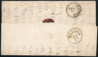1869 5kr levélen / on cover "MORAVITZA"