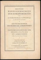 Deutsche Handzeichnungen der Romantikerzeit, dabei ein Teil des Nachlasses von Ph. O. Runge aus dem ...