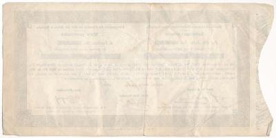 Svájc 1838. "Basel-Zürcher-Eisenbahn-Gesellschaft (Basel-Zürichi Vasút Részvénytársaság" i...