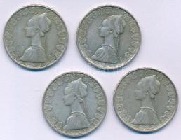 Olaszország 1965R 500L Ag "Kolumbusz hajói" (4x) T:XF,VF patina
Italy 1965R 500 Lire Ag &...