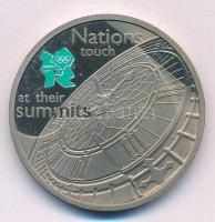 Nagy-Britannia 2009. 5P Cu-Ni "Londoni Olimpia 2012 - Big Ben" kapszulában T:PP patina, ka...