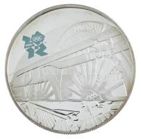 Nagy-Britannia 2009. 5P Ag "Londoni Olimpia 2012 - Flying Scotsman gőzmozdony" kapszulában...