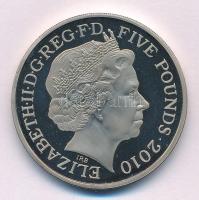 Nagy-Britannia 2010. 5P Cu-Ni "Londoni Olimpia 2012 - Winston Churchill" kapszulában T:PP ...