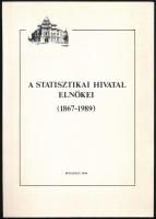 Íjgyártó Bálint Istvánné-Dr. Reisz László: A Statisztikai Hivatal elnökei (1867-1989). Bp., 1990, KSH Könyvtár és Dokumentációs Szolgálat. Kiadói papírkötés, jó állapotban.