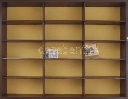 Játékautó makett tároló polc. 43x33 cm Eredeti dobozában