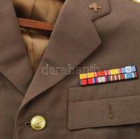 Magyar néphadsereg ezredesi egyenruha. komplett ing, kabát, sapka, nadrág