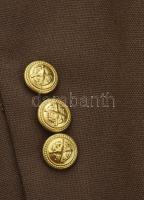 Magyar néphadsereg ezredesi egyenruha. komplett ing, kabát, sapka, nadrág