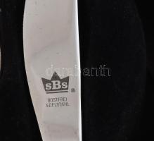 12 személyes evőeszköz készlet Bestecke. eredeti dobozában, új állapotban számzáras táskával tálaló ...