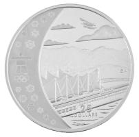 Kanada 2008. 25$ Ag "A vancouveri Téli Olimpia 2010 / Vancouver" forgalomba nem került, ré...