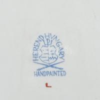 Herendi bőgő szarvas, kézzel festett, jelzett, hibátlan, Formaterv Tóth János. m: 30 , h: 30 cm