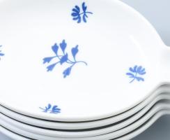 Herendi porcelán illatszóró, pipettás, csavaros fedéllel m:15 cm, hozzá 6 kis tálka 10x7,5 cm Kézzel...