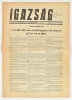 1989. október 23. Igazság - Történelmi napok - Történelmi lapok, válogatás az 1956-ban megjelent cikkekből