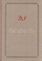 Márai Sándor: 
A szegények iskolája. [Esszék.]
(Budapest), [1942?]. Révai Irodalmi Intézet (ny.) 2...