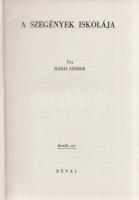 Márai Sándor: 
A szegények iskolája. [Esszék.]
(Budapest), [1942?]. Révai Irodalmi Intézet (ny.) 2...