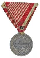 1914. "Ferenc József II. osztályú Ezüst Vitézségi Érem" jelzetlen Ag kitüntetés eredeti me...