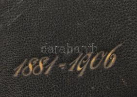 1881-1906 A soproni római katholikus elemi iskolák tantestületének emlék albuma az igazgató 25 tanít...