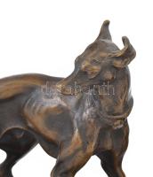 2 db agár szobor párban. Bronz, bronz talapzaton 17x16 cm