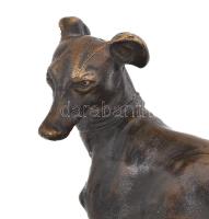 2 db agár szobor párban. Bronz, bronz talapzaton 17x16 cm