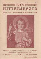 Kis Hitterjesztő. Jézus Szent Gyermeksége Művének lapja. Szerkeszti Zimits Mihály. Megjelenik július és augusztus kivételével minden hónap elején. IX. évfolyam, 1-9. szám. (1933. szeptember - 1934. május.) [9 lapszám egybekötve.] Budatétény, 1933-1934. Názáret-Missziósház (Élet Irodalmi és Nyomda Rt.) 287 + [1] p. Oldalszámozáson belül számos szövegközti rajzzal, grafikával gazdagon díszített ifjúsági hitvédelmi folyóirat, mely a morális tanulságokban gazdag folytatásos elbeszéléseken kívül a Názáret Missziósház kelet-ázsiai missziós tevékenységéről is beszámol. XX. század közepéről származó egészvászon kötésben.