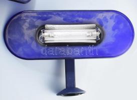 cca 1980 Arteluce "Jill" olasz posztmodern falilámpa pár. Fém, anyagában színezett királyk...