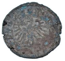1440-1444. Denár Ag "I. Ulászló" (0,88g) T:VF repedés Hungary 1440-1444. Denar Ag "Wl...