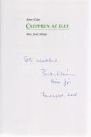 Béres Klára:  Cseppben az élet. Béres József életútja. (Dedikált és aláírt.) (Budapest), 2010. Akovita Könyvkiadó (Gyomai Kner Nyomda Zrt.) 198 + [26] p. Bővített kiadás. Dedikált: ,,Sok szeretettel: Béres Klára. Budapest, 2015 Alatta más írásképpel ifjabb Béres Józsefnek, a feltaláló fiának, a Béres Gyógyszergyár Zrt. vezérigazgatójának aláírása. Az oldalszámozáson belül színes, szövegközti fotóanyaggal gazdagon illusztrált életrajzi interjúkötet első kiadása 1999-ben jelent meg, ,,Szirtfoknak lenni címmel. Bővített kiadásunk a tudós életpályáját 2006-ig követi; közli hagyatékban maradt, addig publikálatlan versét és második háborús élményein alapuló novelláit. Kiadói kartonkötésben, színes, illusztrált kiadói védőborítóban. Jó példány.