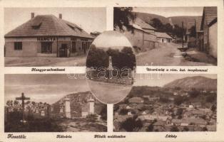 Kesztölc Hangya-szövetkezettel és hősi emlékművel