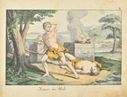 30 Biblische Bilder zum Alten Testament. Esslingen & München, ,J. F. Schreiber, XXX t. Kiadói ha...