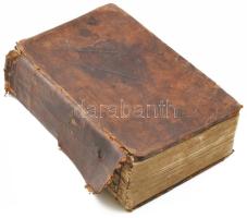 Josephi Márton: Lexicon trilingue Latino-Hungarico-Germanicum. I. köt. Pars Prima. A-L. Viennae Aust...