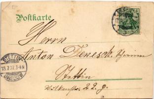 1907 Kaliningrad, Königsberg i. Pr.; Partie (cut)