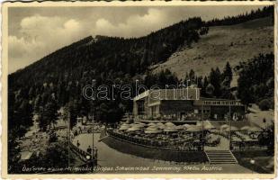 1934 Semmering, Das erste alpine Hallenbad Europas, Schwimmbad / alpine swimming pool (EK)