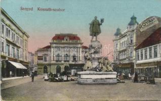 Szeged Kossuth-szobor, Royal Nagyszálloda és Bútorcsarnok