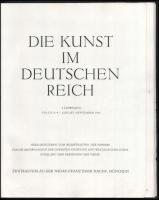 1941 Die Kunst im Deutschen Reich. 5. Jahrgang, Folge 8/9. München, 1941, Zentralverlag der NSDAP, 1...